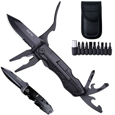 Multitool Pocket Knife Set, Tactical Multi Tool, Multipurpose Utility ...