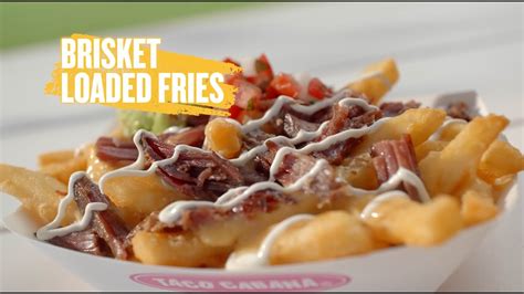 Brisket Loaded Fries | Street Food Fest at Taco Cabana! - YouTube