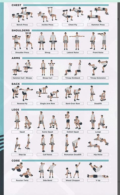 Dumbell workout – Artofit