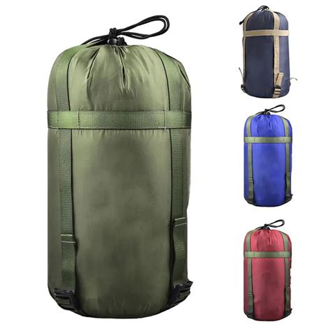 Waterproof Compression Sack Sleeping Bag Stuff Sack Ultralight Outdoor Camping Bag Storage Bags ...