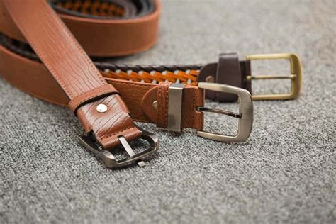 Buy all kinds of leather belt products + price - Arad Branding