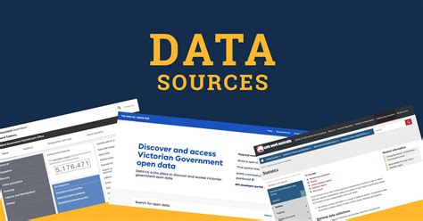 Guide to Publicly Available Data Sources - The Commons