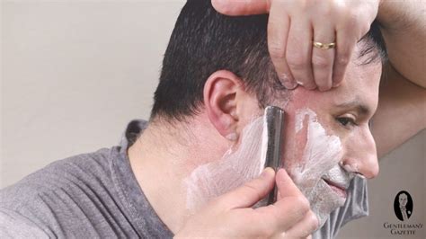 What strategic shaving technique prevents razor burn for peak skin performance?