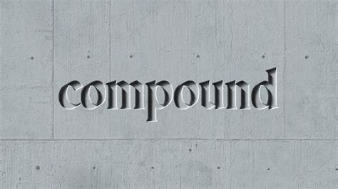 Compound’s new branding blends the ancient and the futuristic