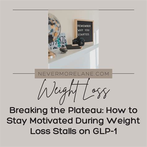 How to break a weight loss plateau effectively?