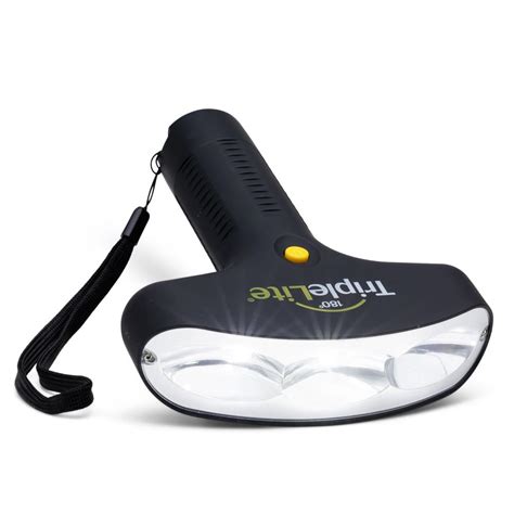 The 180 Wide Beam LED Flashlight - Hammacher Schlemmer