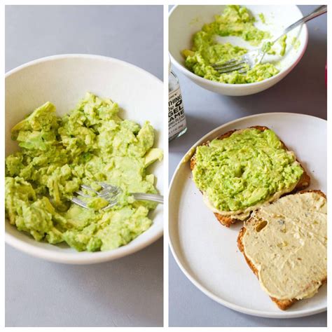 Vegan Avocado Toast with Hummus - Cookin Canuck