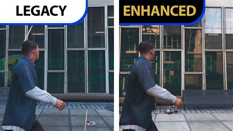 GTA V | Legacy VS Enhanced | PC 비교영상 - 조드