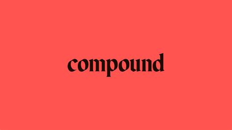 Brand New: New Name, Logo, and Identity for Compound by DesignStudio