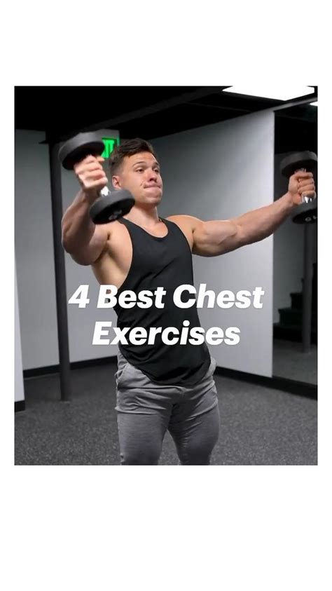 4 Best Chest Exercises | Best chest workout, Chest workouts, Exercise
