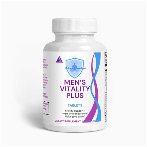 Men’s Vitality Plus – Transform Your Life With The Best Male Vitality ...