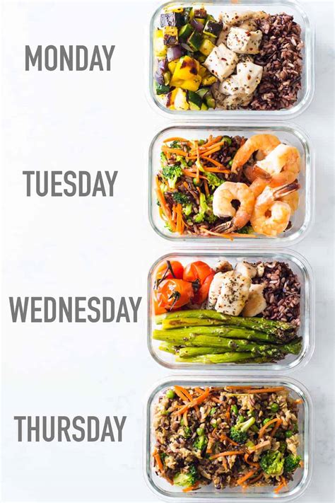 How To Meal Prep + Make 4 Meals at Once - Green Healthy Cooking