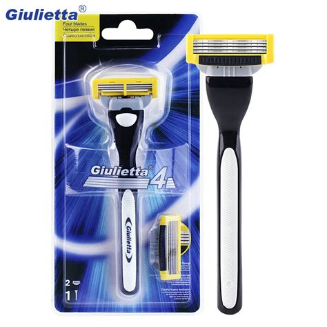 4 Layers Men's Shaving Razor Sharp Shaving Blades Razors Face Care ...