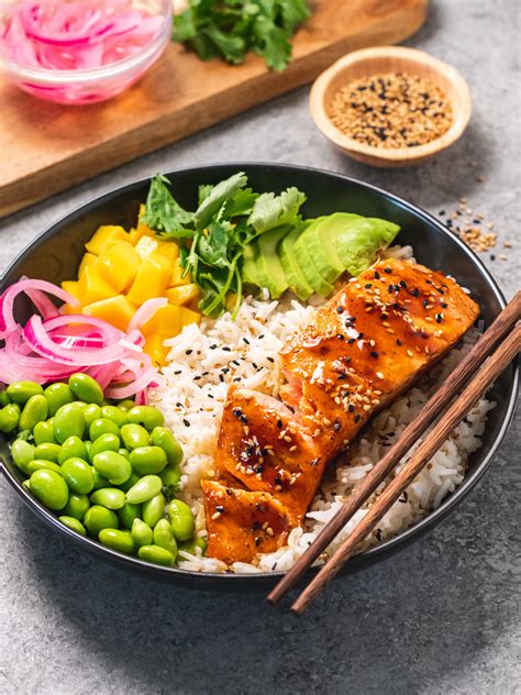 Salmon Rice Bowl Recipe - Salmon Recipe - Sizzlefish Official Site