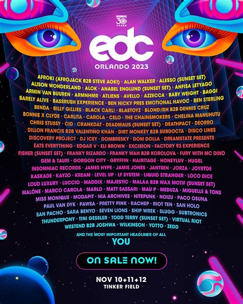 A Guide to this year's Electric Daisy Carnival as 3-Day EDC Orlando ...