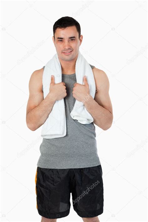 Young man after workout — Stock Photo © Wavebreakmedia #11200294