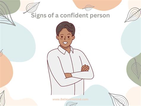 9 Examples of Being Confident:19 Signs of a Confident Person