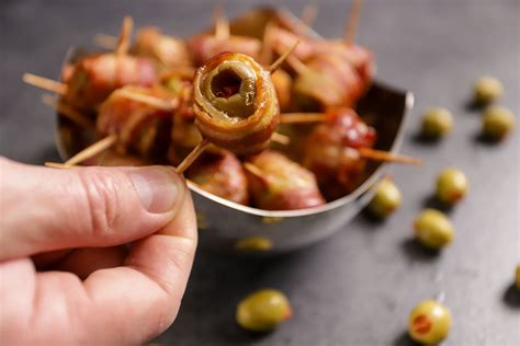 Bacon-Wrapped Olives – PS Seasoning