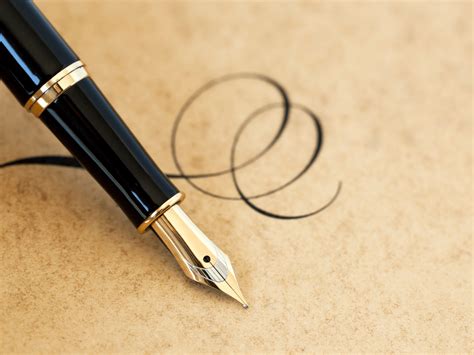 Fountain Pen Outline