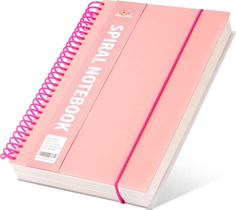 Amazon.com : Yoment Hardcover Spiral Notebook 300 Pages 7