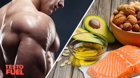 What specific dietary fats are most beneficial for supporting healthy testosterone levels in men?
