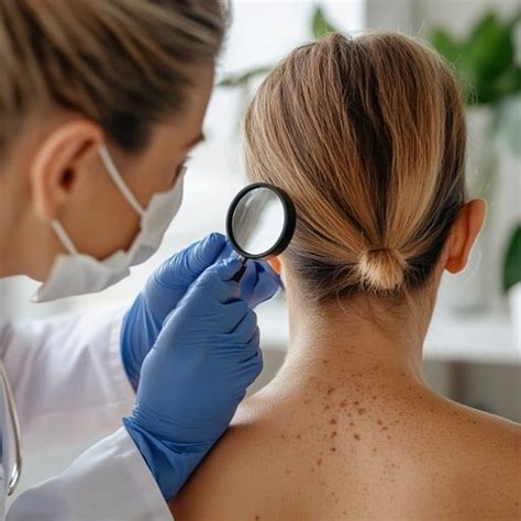 Free Dermatologist Examining Skin Image | Download at StockCake