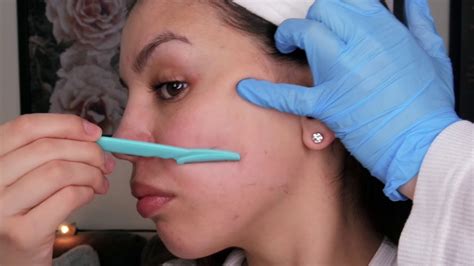 How i shave my face for clear skin - before and after results from ...