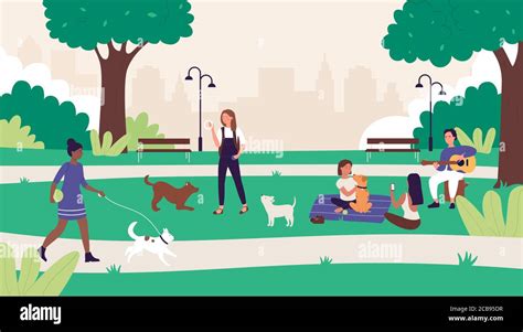 Man woman playing pet Stock Vector Images - Alamy