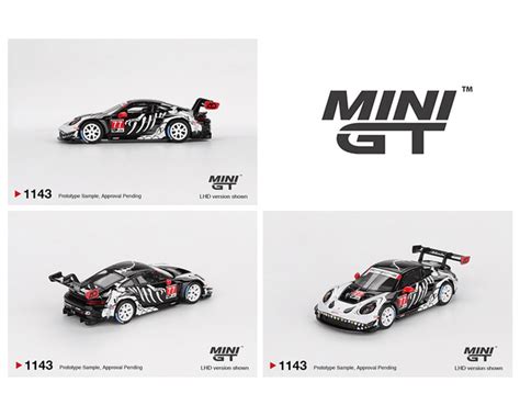 *Pre-Order* Mini GT - Porsche 911 GT3 R #77 AO Racing 2025 IMSA Petit ...
