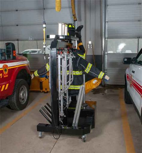 Backdraft Turnout Gear Dryer : 4-Place Turnout Gear Setup