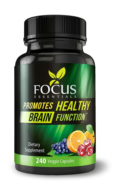 Focus Essentials - Natural Vitamins for Improved Mental Health