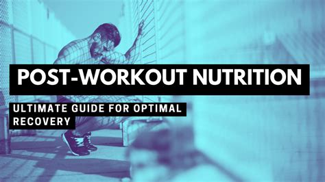 Ultimate Guide to Post-Workout Nutrition for Optimal Recovery › Warrior ...