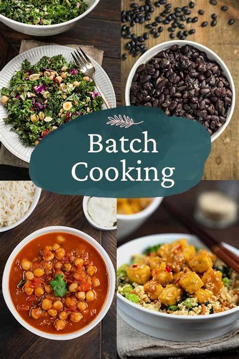 Batch Cooking (like a Pro!) + free PDF | Whole food recipes, Batch cooking, Batch meals