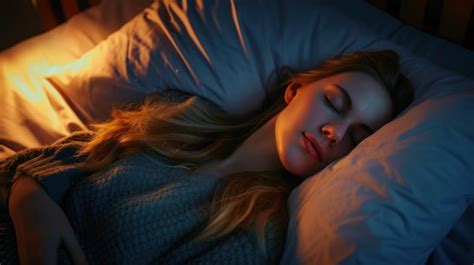 Premium Photo | Person sleeping peacefully in his bed