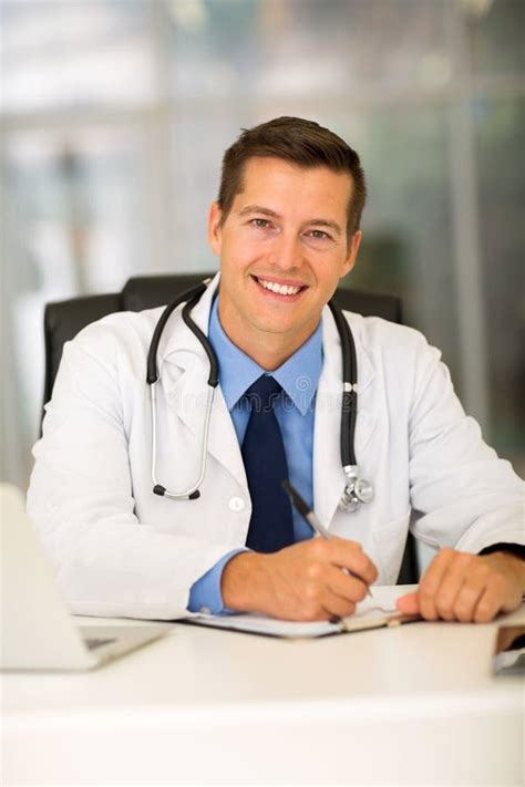 Medical doctor office stock image. Image of happy, medicine - 56746093