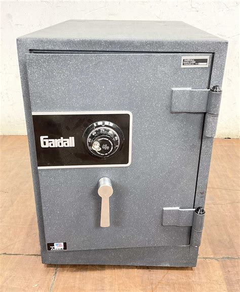 Lot - Gardall Combination Security Safe w/ Key &amp; Combo