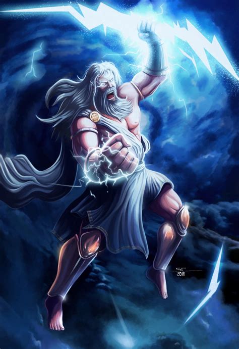 ArtStation - ZEUS. The power of thunder, Alvaro Solar | Zeus god, Zeus ...