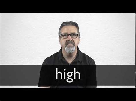 French Translation of “HIGH” | Collins English-French Dictionary