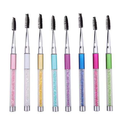 Aliexpress.com : Buy 1PC Eyebrow Brushes 15.5cm Reusable Eyebrow Brush Cosmetic Wand Applicator ...