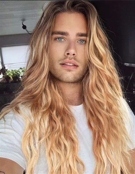 man long blond hair - Google Search in 2022 | Men hair color, Long hair ...