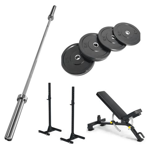 Olympic Bar & Weights Set – Hire Gym Equipment