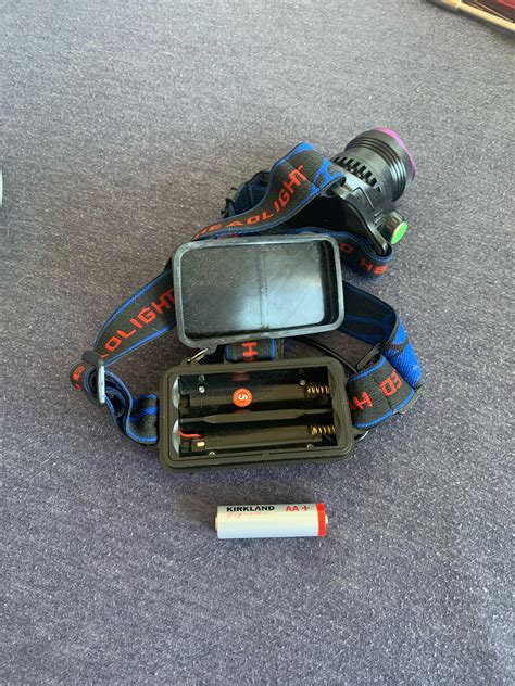 What kind of battery goes in my headlamp? : r/batteries