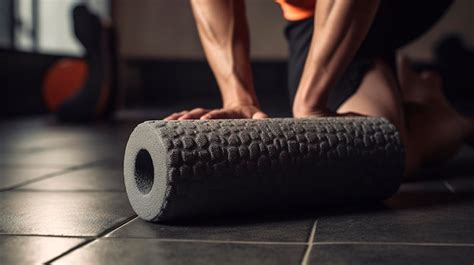 Premium Photo | A Photo of a Foam Rolling Session for Muscle Recovery