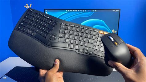 Ergonomic Keyboard And Mouse