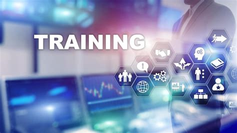 Premium Photo | Business training concept Training Webinar Elearning ...