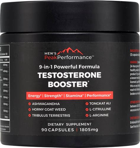 Natural ways to boost male testosterone & drive for peak performance?