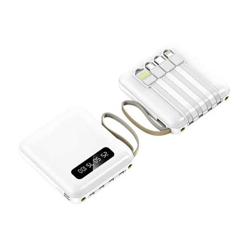 Compact Powerbank with Built-In Cables - #1 Corporate Gift Supplier ...