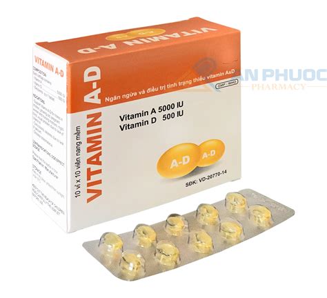 Thuốc Vitamin A - D™ | Medisun