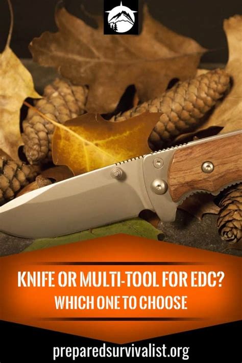 Knife or multi-tool for EDC: Which one to choose and why?
