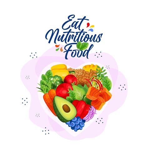 Premium Vector | Nutritious food illustration